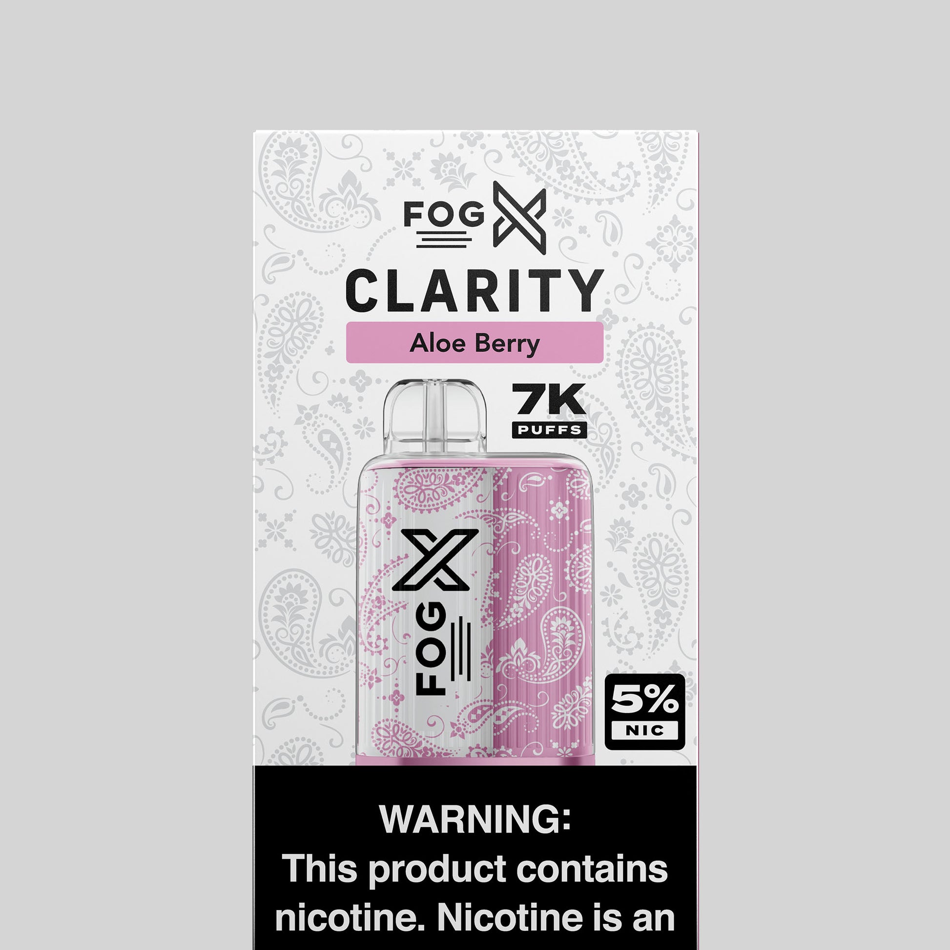Fog X Clarity Aloe Berry Disposable