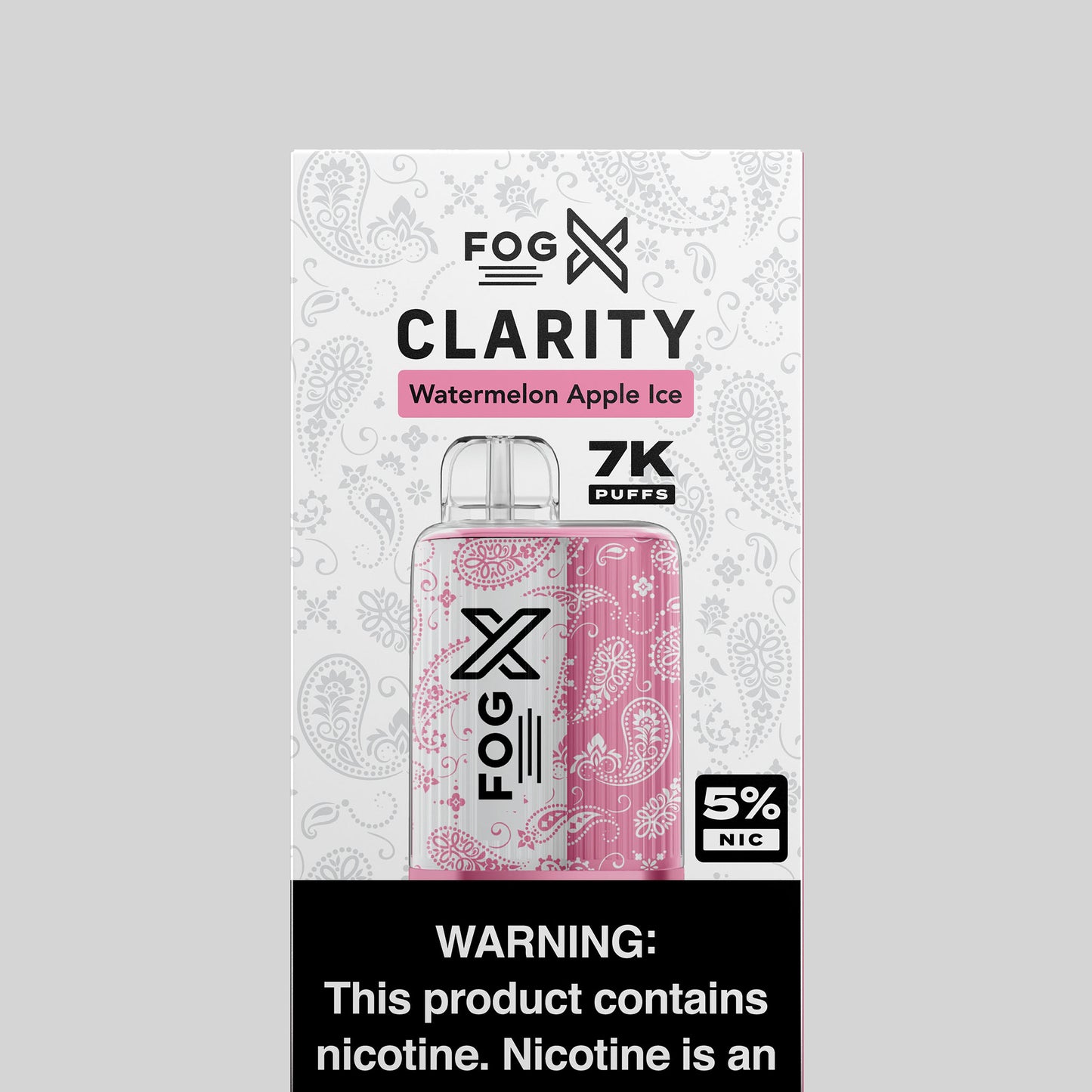 Fog X Clarity Watermelon Apple Ice Disposable