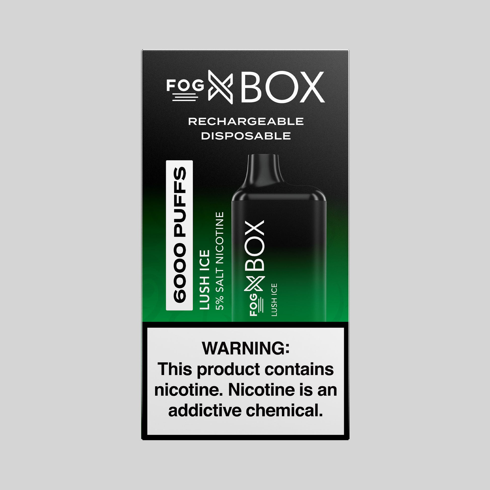Fog-X Box Lush Ice Disposable 6000 Puff
