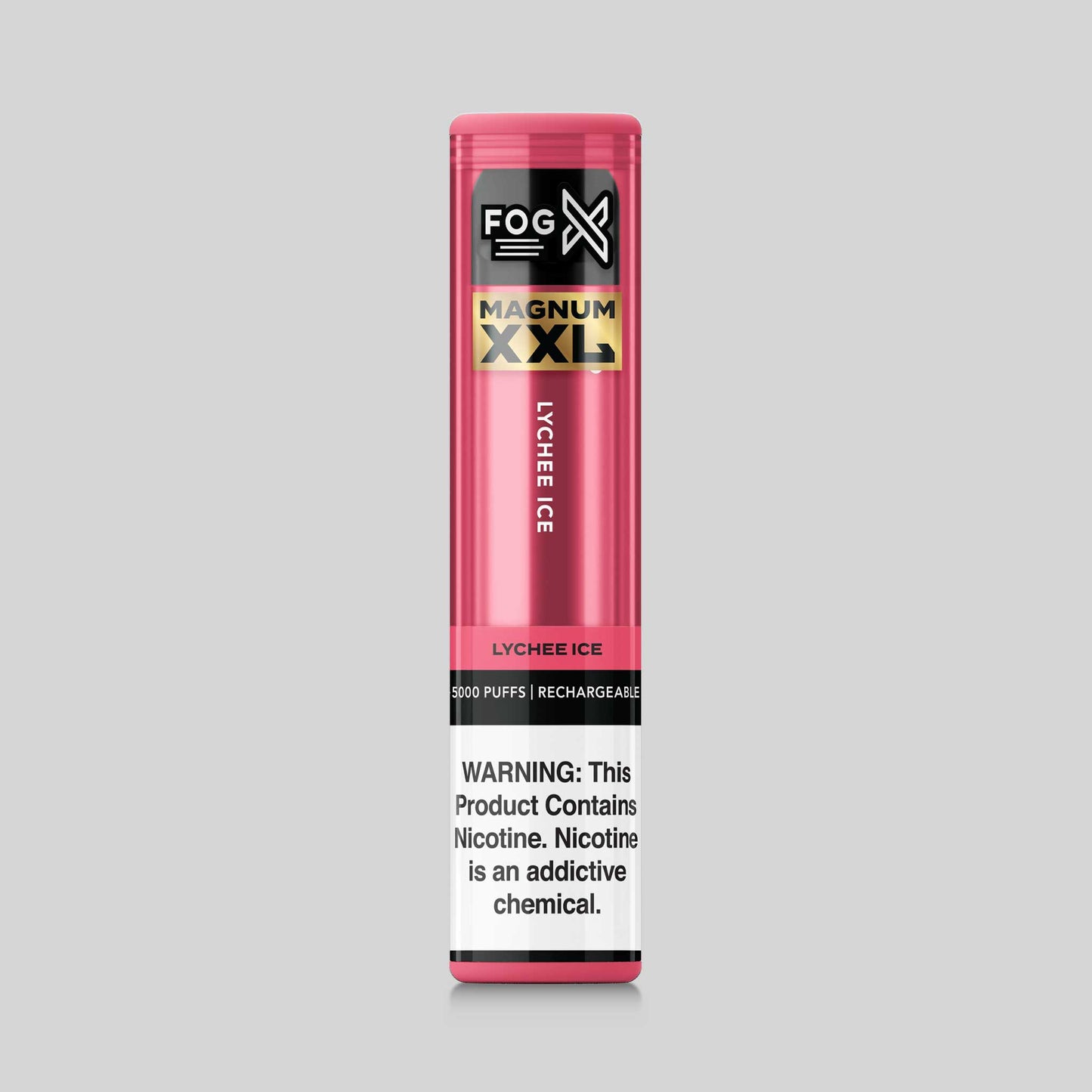 FOG X Vapor Lychee Ice Magnum XXL Disposable Vape Container