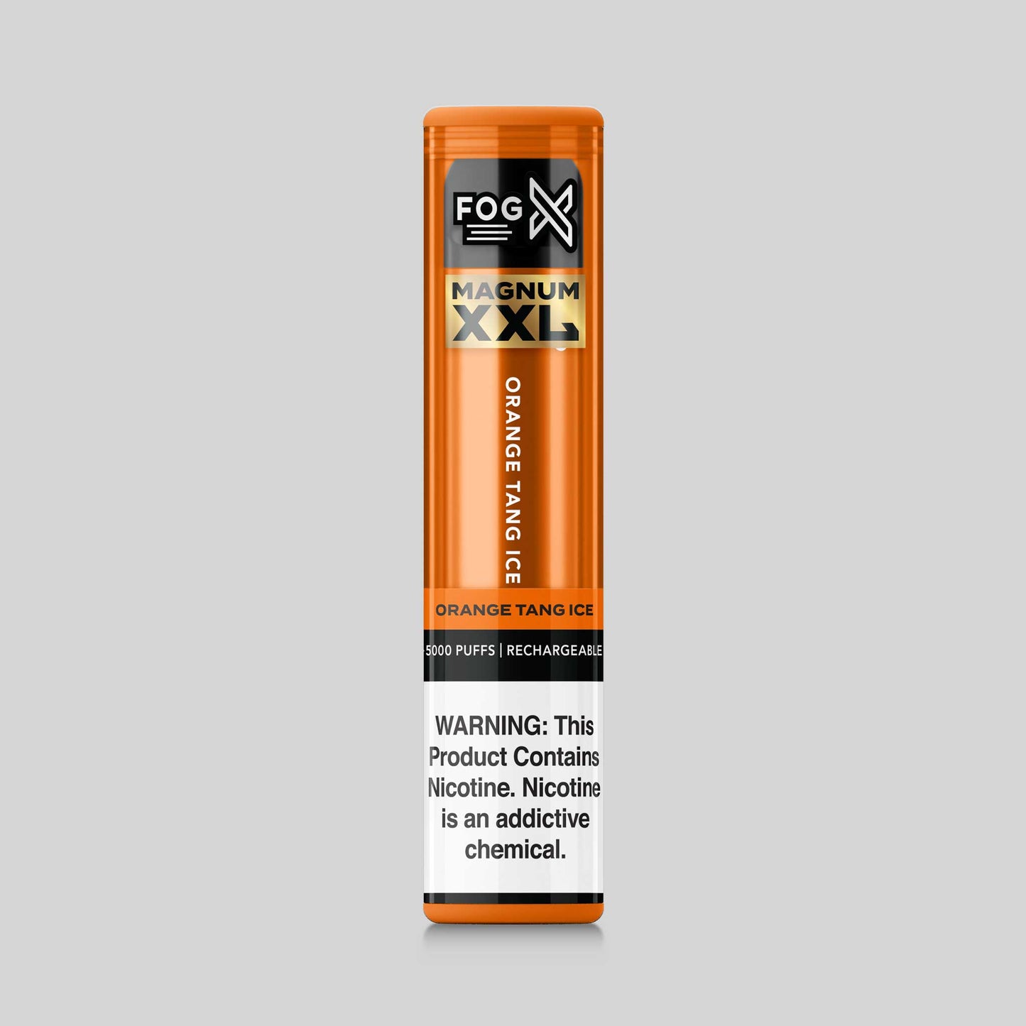 FOG X Vapor Orange Tang Ice Magnum XXL Disposable Vape Container