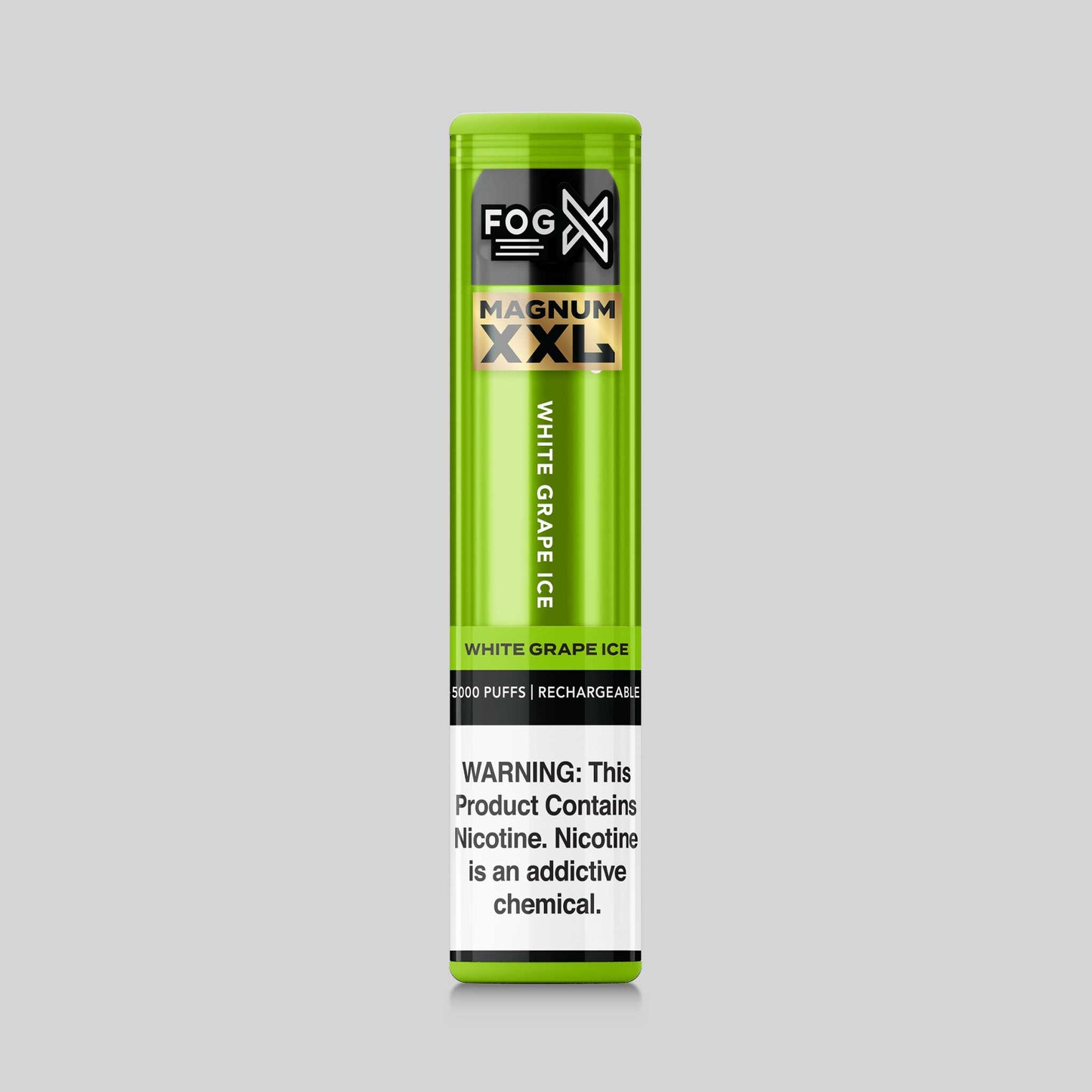 FOG X Vapor White Grape Ice Magnum XXL Disposable Vape Container