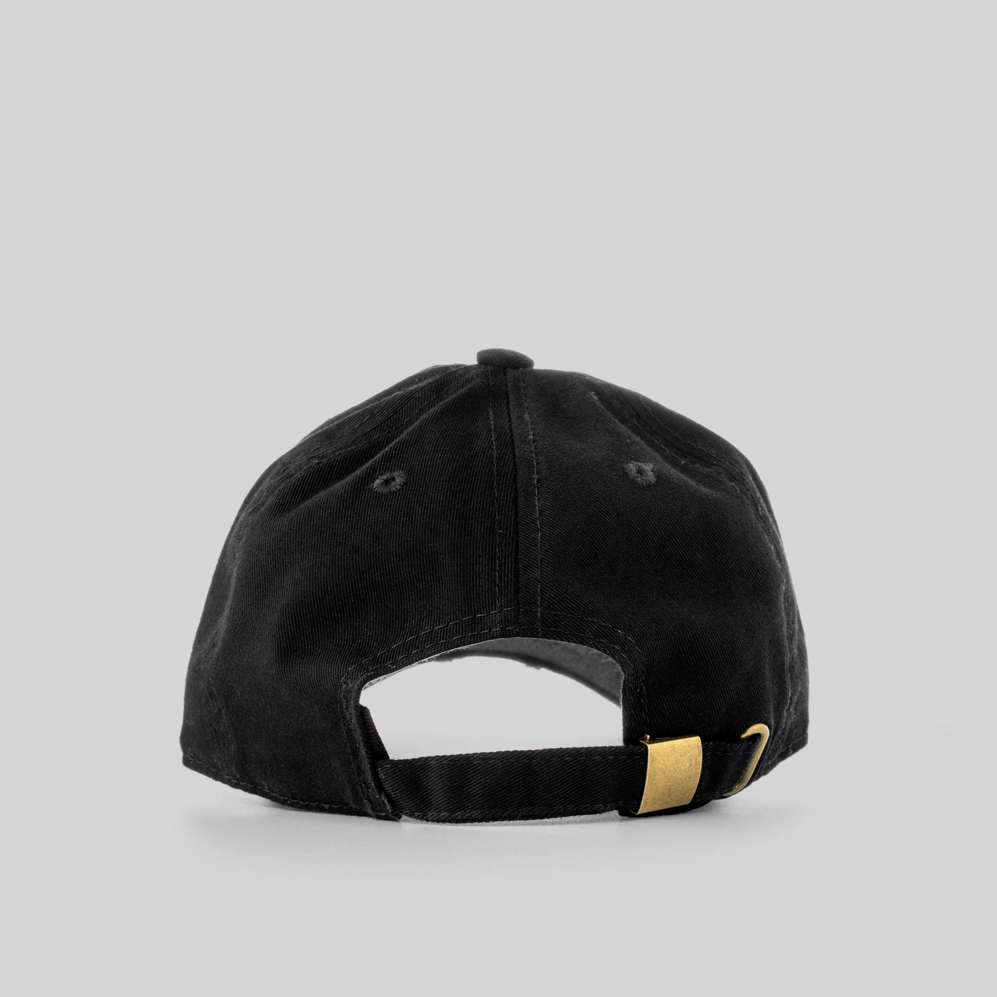 FOG X Distressed Dad Hat Adjustable Strap Back with Buckle