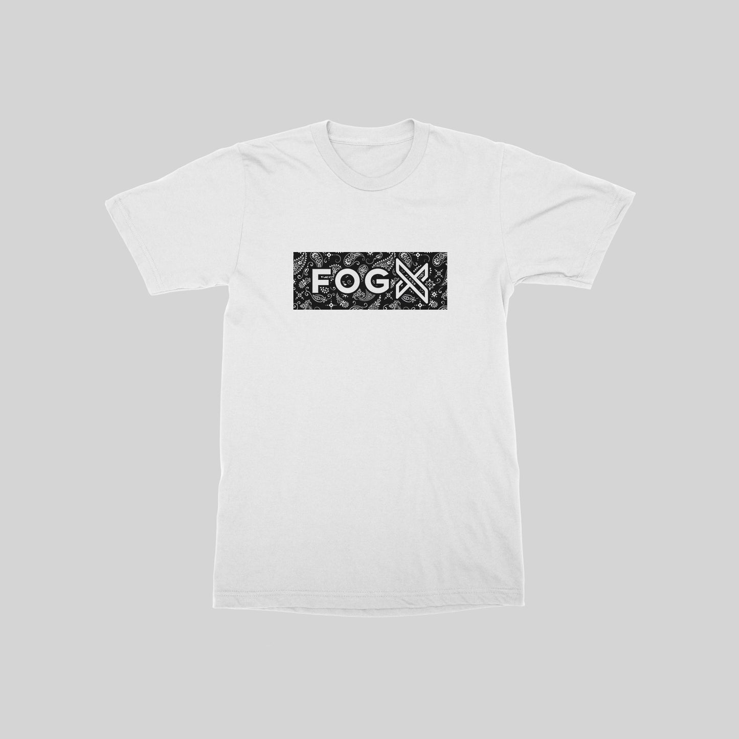 Fog X Paisley Box T-shirt White Black