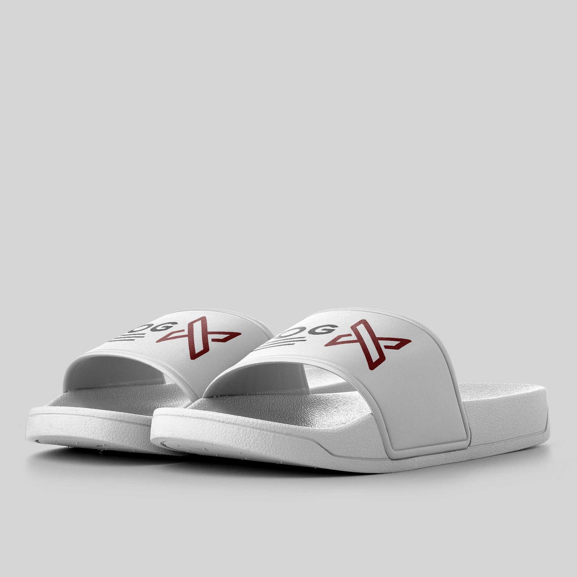 FOG X Rubber Slides V2 White