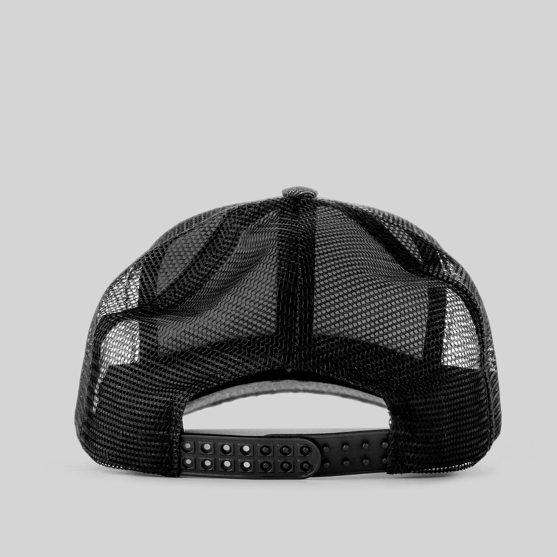 Double Clip Trucker Hat Mesh Fabric