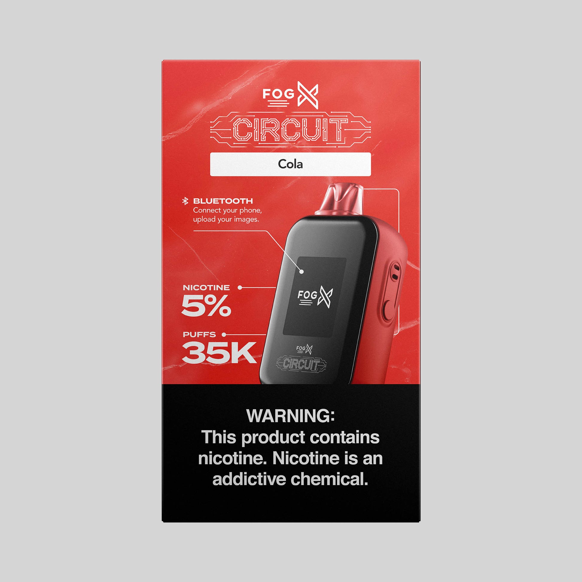 FOG X Circuit 35K Puffs Disposable Vape Device - Cola FX Fulfillment Center FOG X Circuit 35K Puffs Disposable Vape Device - Cola FX Fulfillment Center