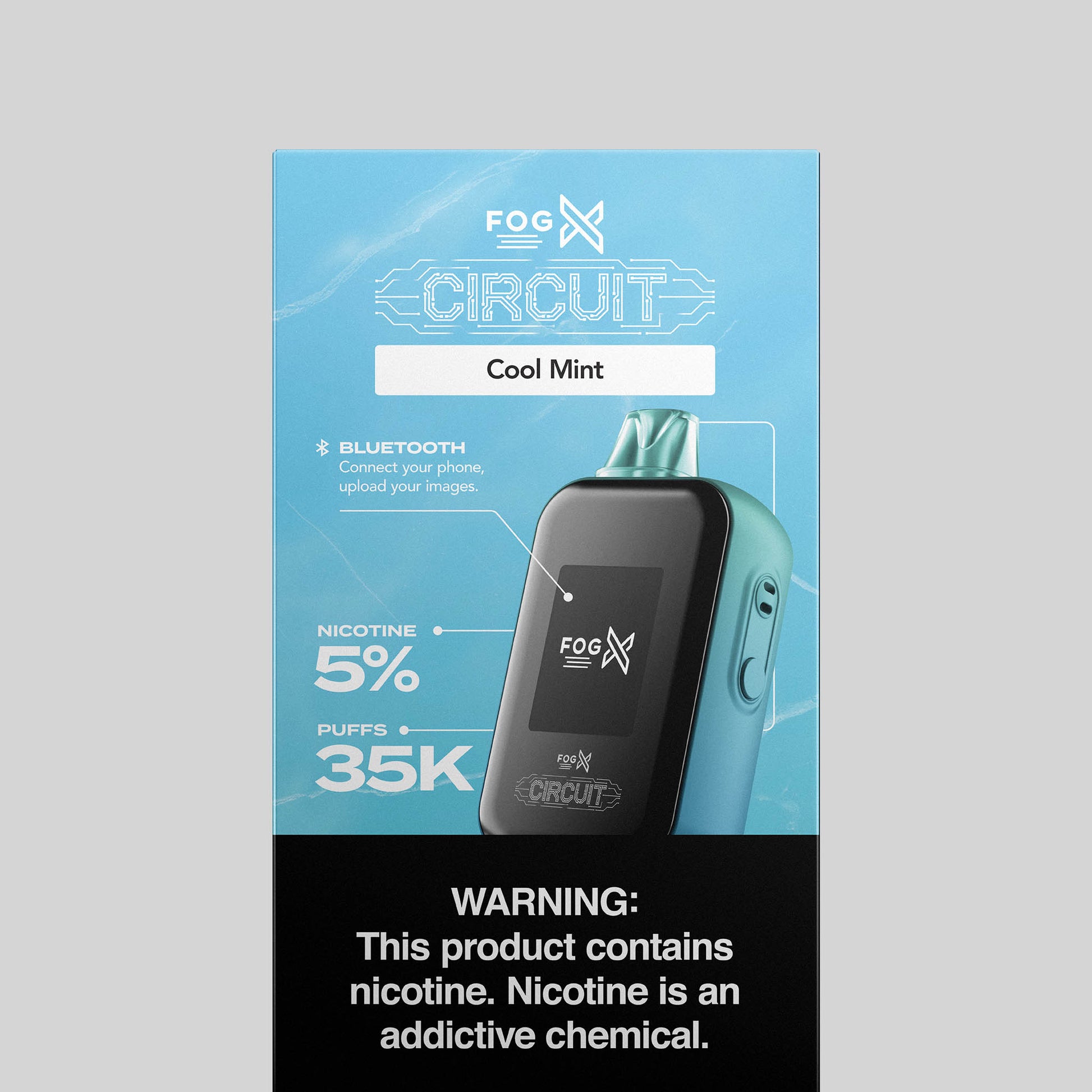 FOG X Circuit 35K Puffs Disposable Vape Device - Cool Mint FX Fulfillment Center FOG X Circuit 35K Puffs Disposable Vape Device - Cool Mint FX Fulfillment Center