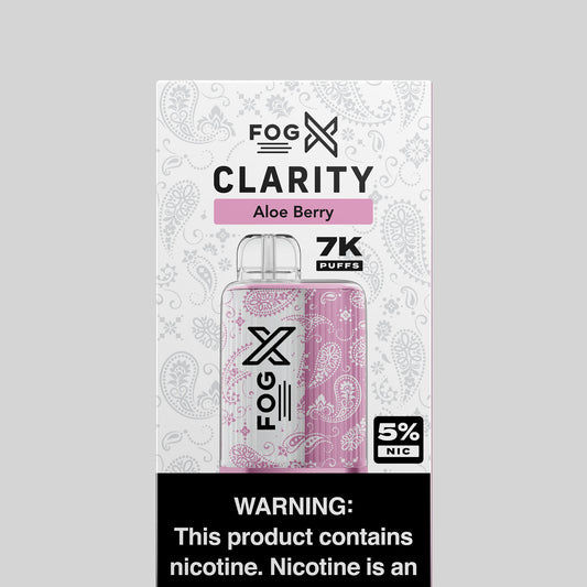Fog X Clarity Aloe Berry Disposable