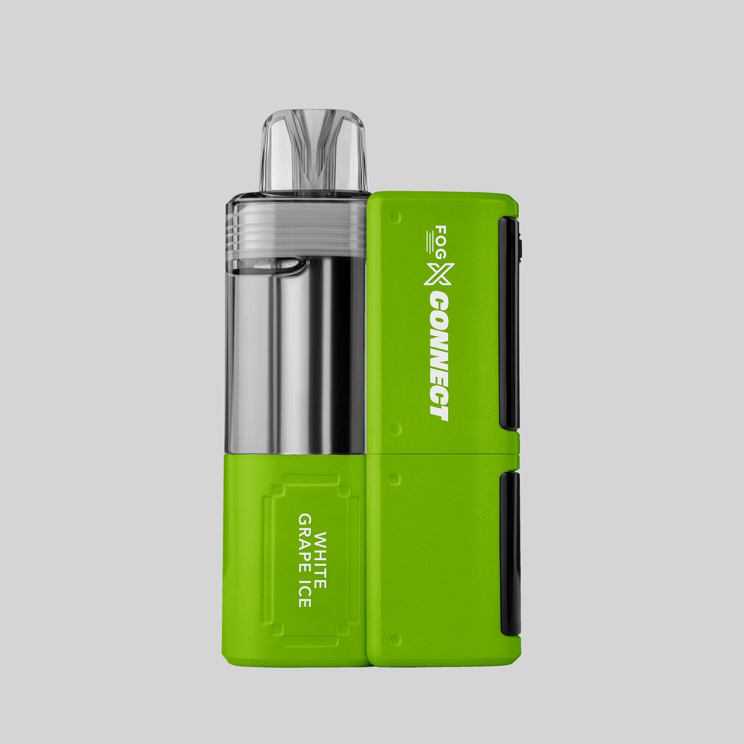 FOG X Connect Disposable Vape Side View White Grape Ice