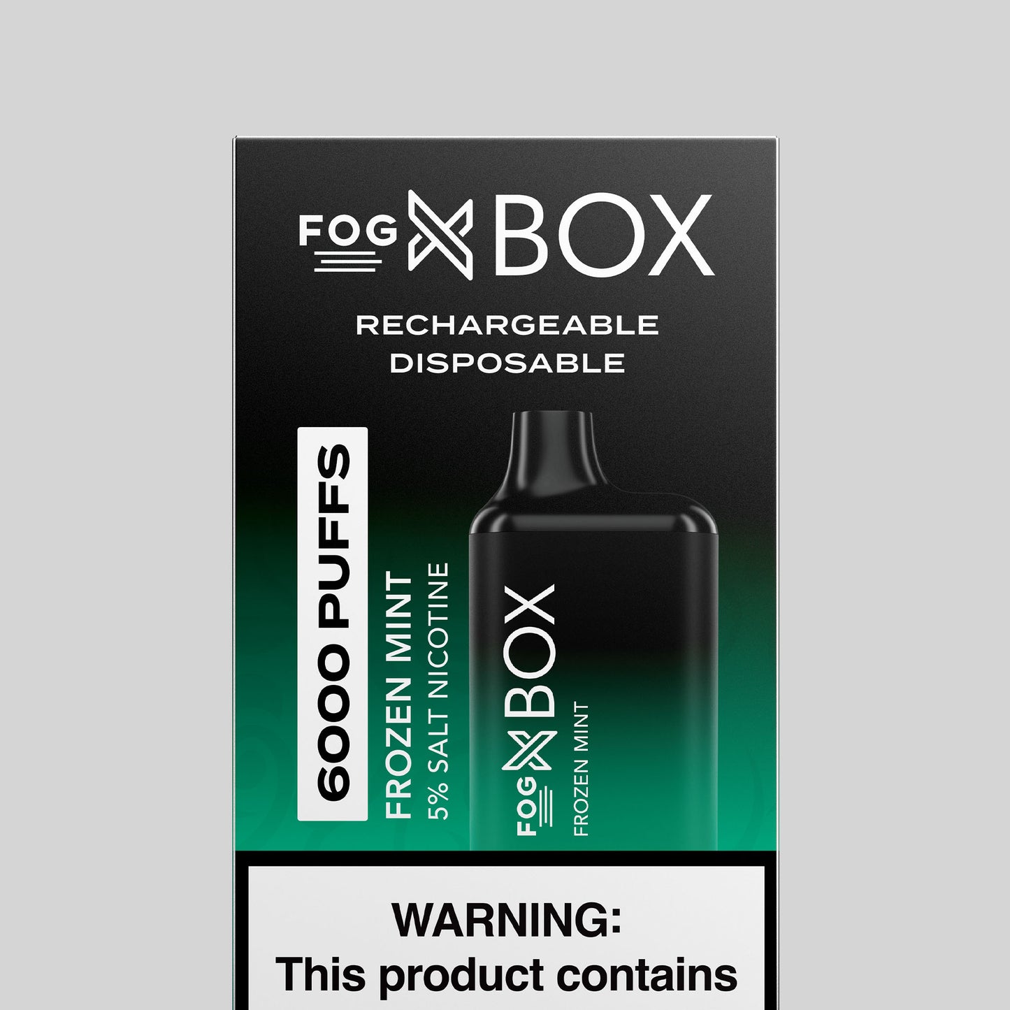 Fog-X Box Frozen Mint Disposable 