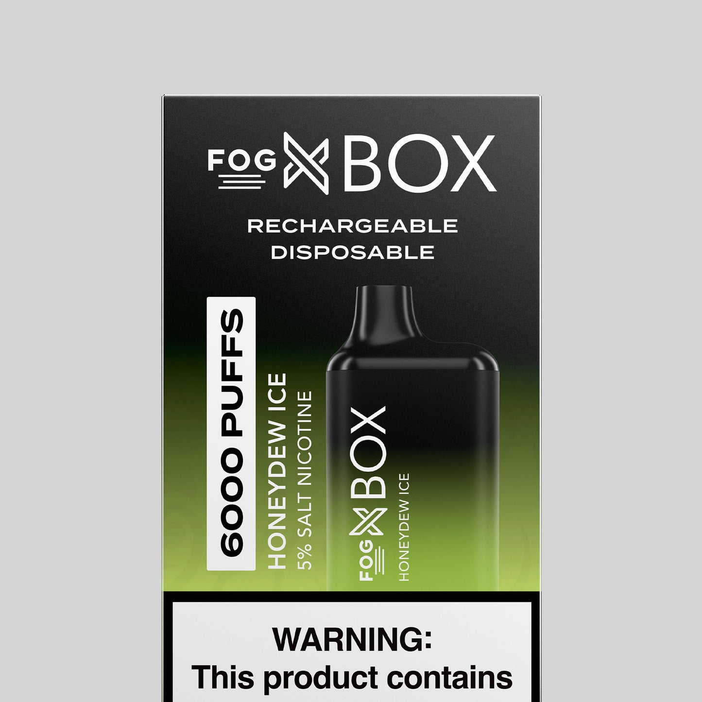 Fog-X  Box Honeydew Ice Disposable