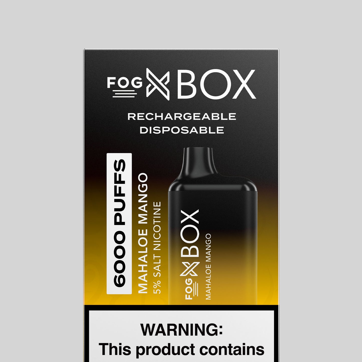 Fog X Box Mahaloe Mango Disposable 