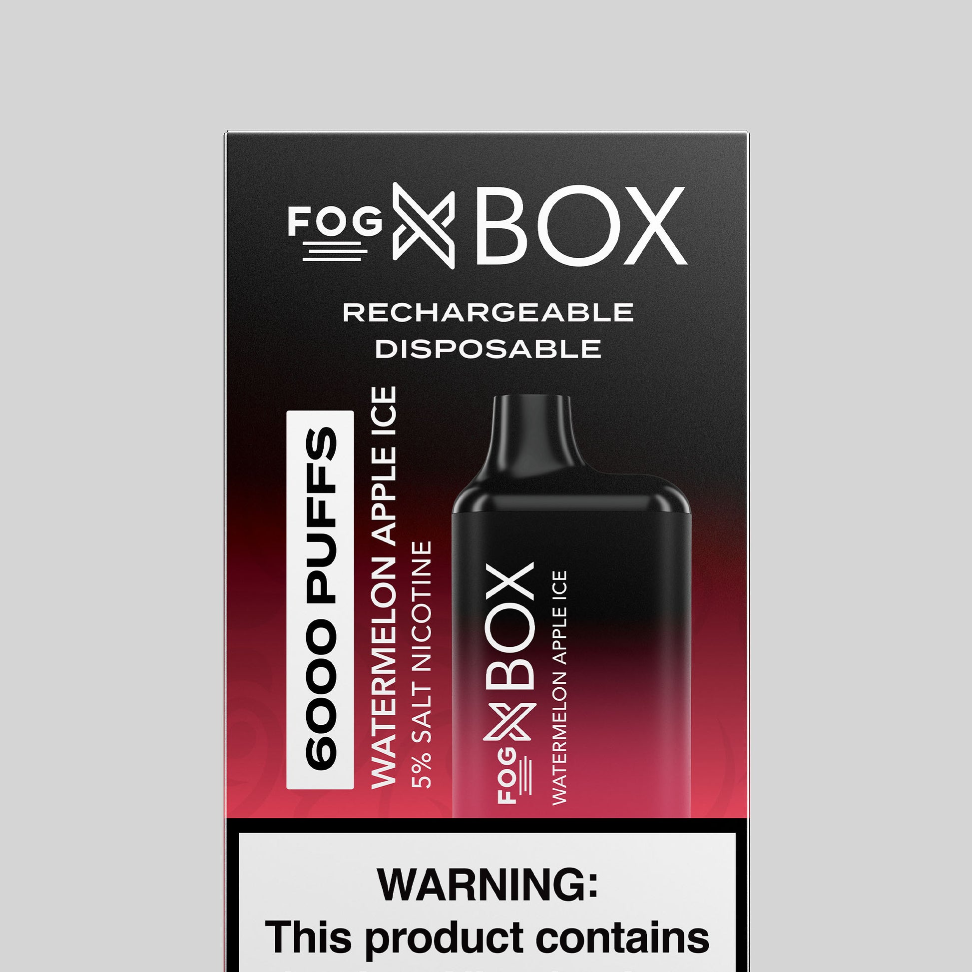 Fog X Box Watermelon Apple Ice Disposable