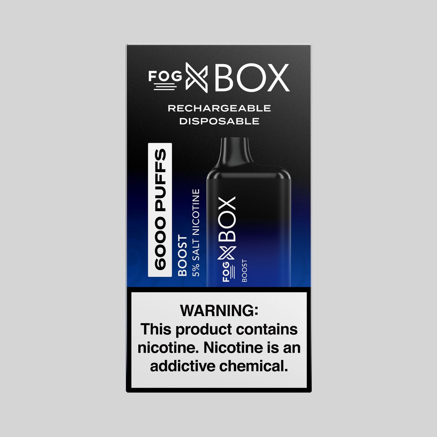 Fog-X Box Boost Disposable 6000 Puffs