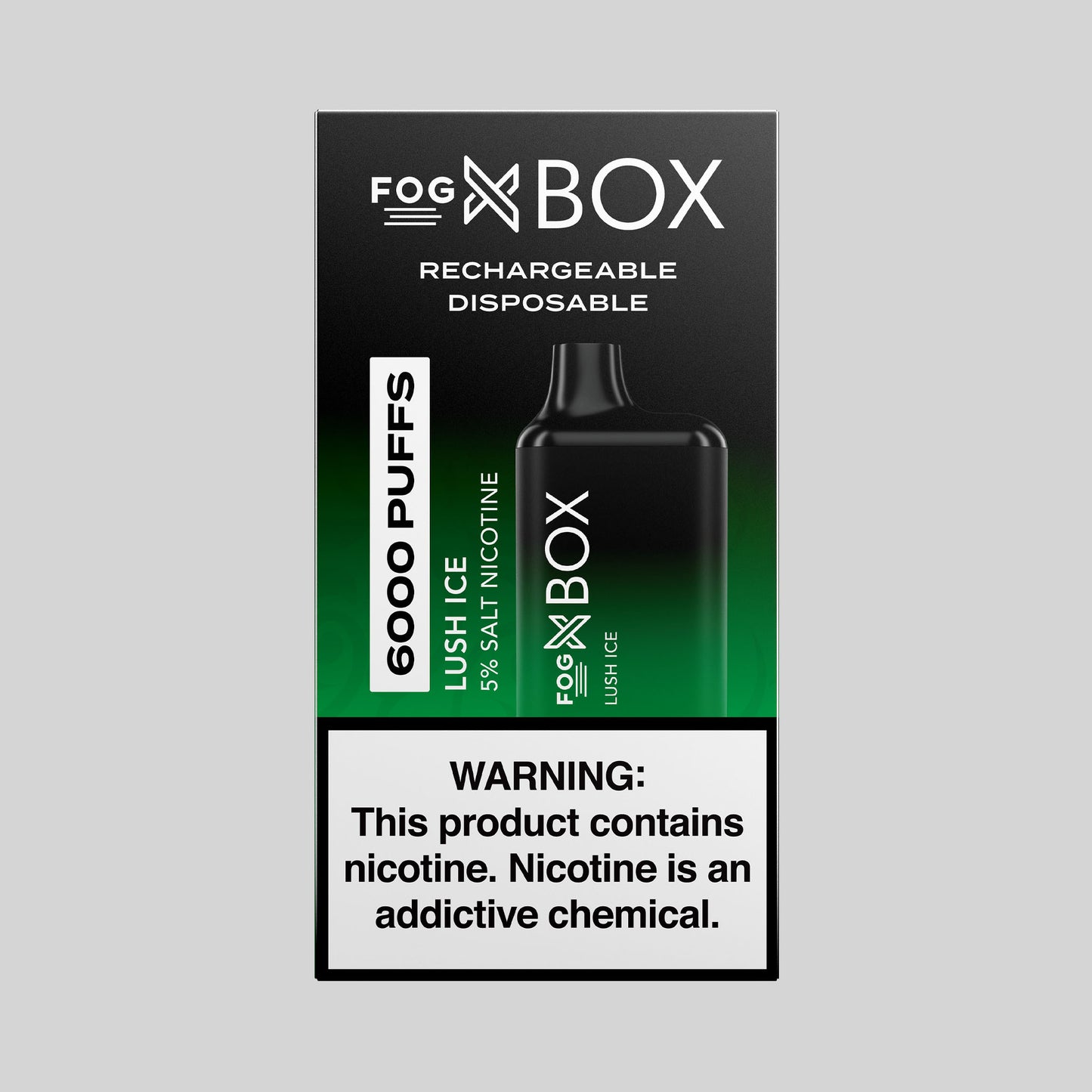 Fog-X Box Lush Ice Disposable 6000 Puff
