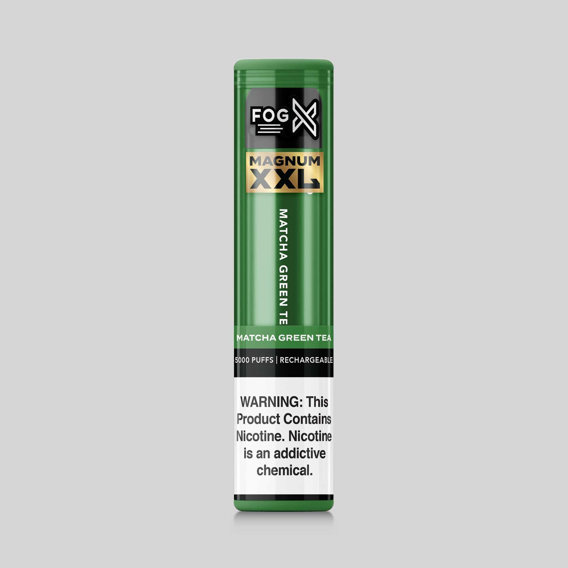 FOG X Vapor Matcha Green Tea Magnum XXL Disposable Vape Container