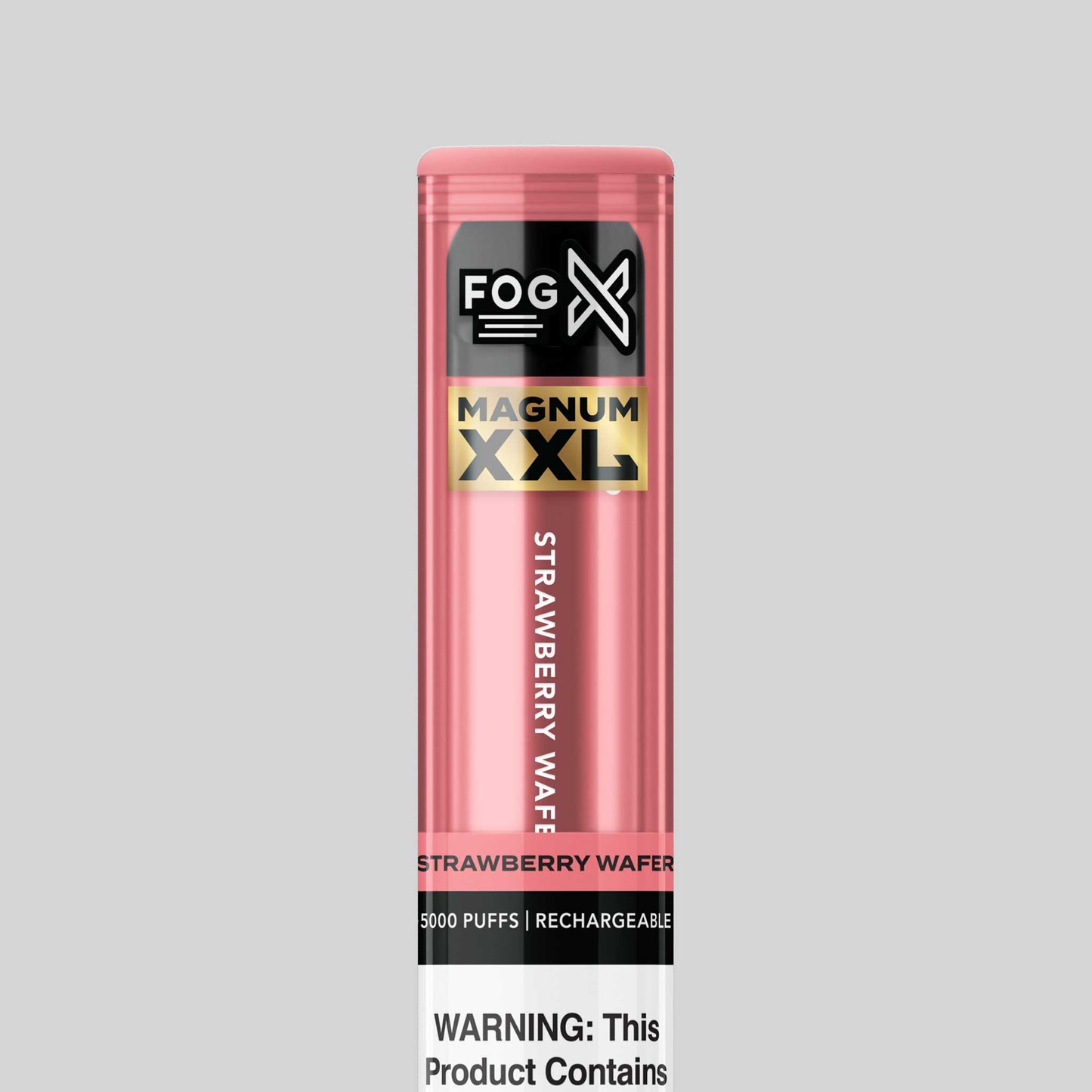 FOG X Vapor Strawberry Wafer Magnum XXL Disposable Vape Container