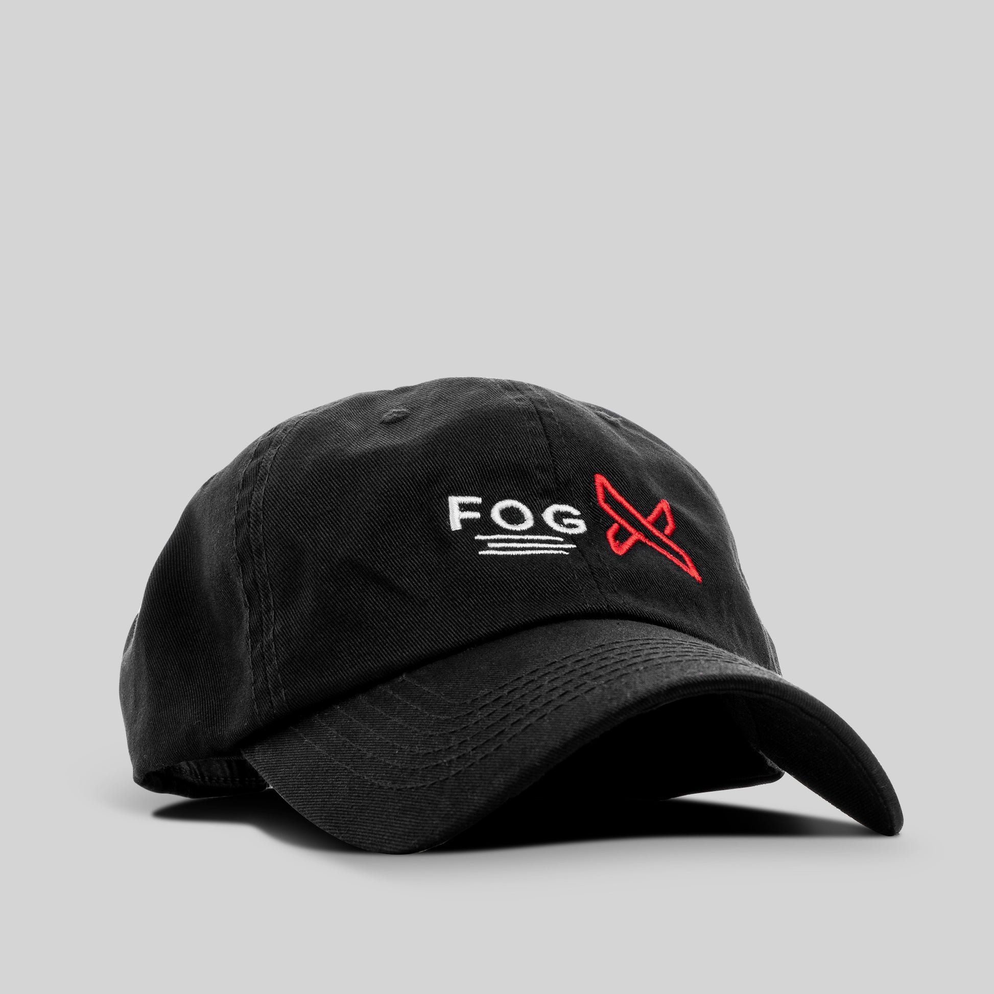 FOG X Logo Dad Hat Black