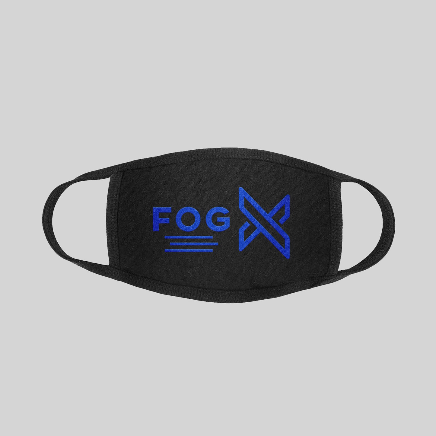 FOG X Logo Face Mask Blue