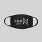 FOG X Logo Face Mask Silver