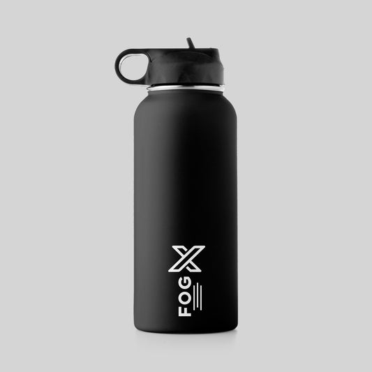 FOG X Insulated Water Bottle Black