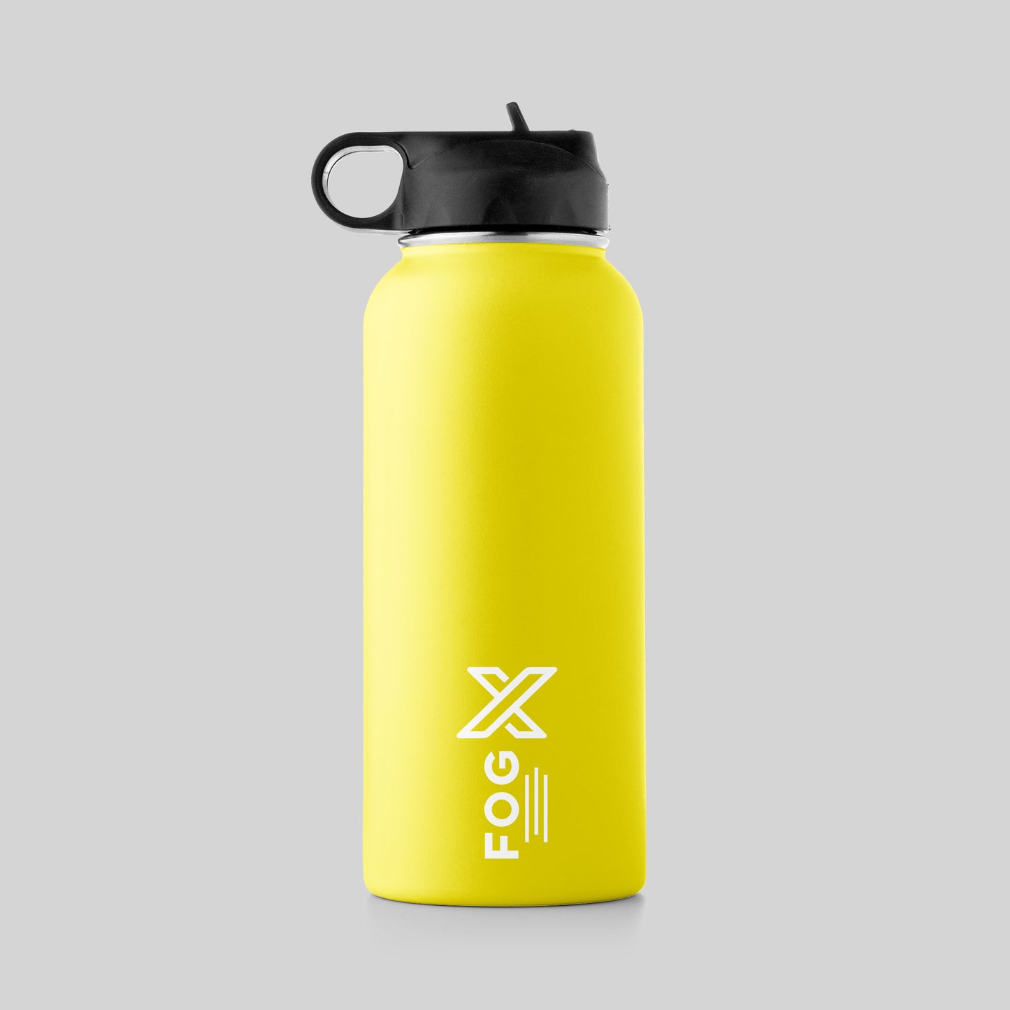 FOG X Insulated Water Bottle Yellow