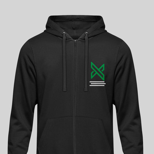 FOG X Logo Zip Up Hoodie