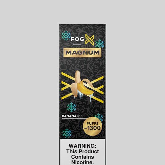FOG X Vapor Magnum Banana Ice Disposable Vape Device