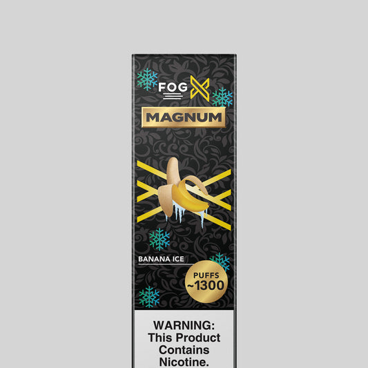 FOG X Vapor Magnum Banana Ice Disposable Vape Device