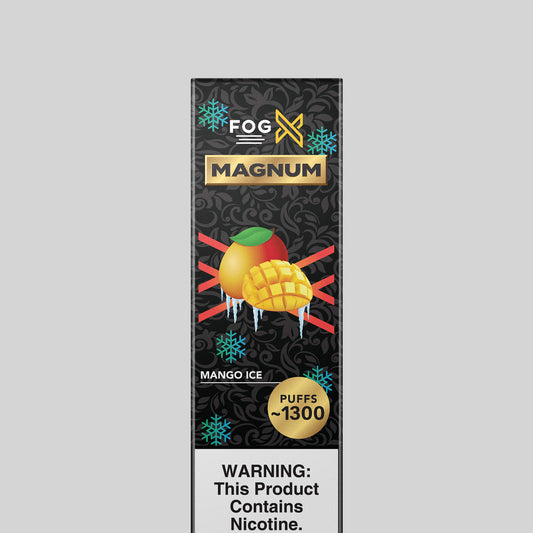 FOG X Vapor Magnum Mango Ice Disposable Vape Device